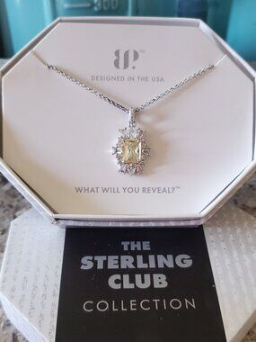 Bom party sterling silver necklace